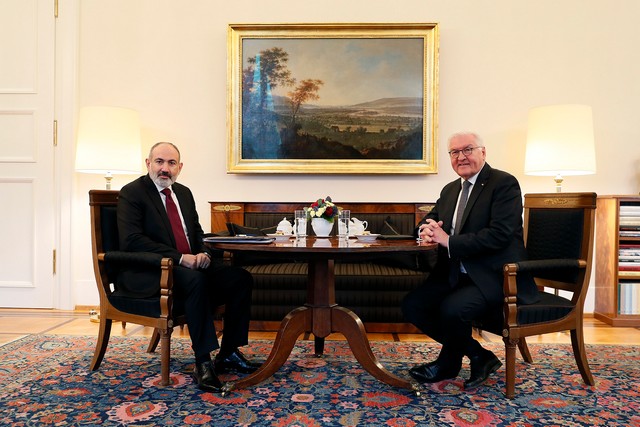 Փաշինյանը և Շտայնմայերը քննարկել են հայ-գերմանական համագործակցությանը վերաբերող հարցեր