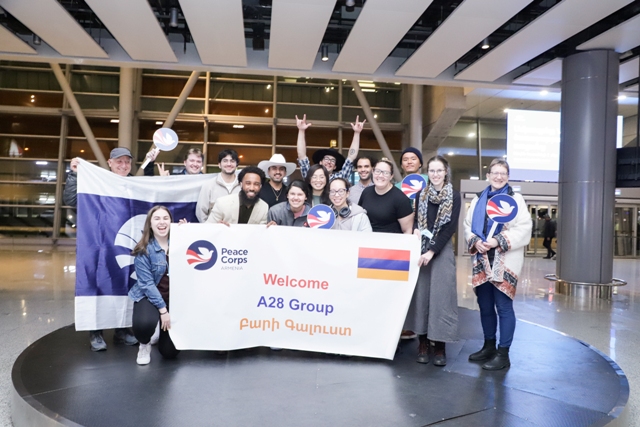 Հայաստան է ժամանել ԱՄՆ Խաղաղության կորպուսի կամավորների 28-րդ խումբը