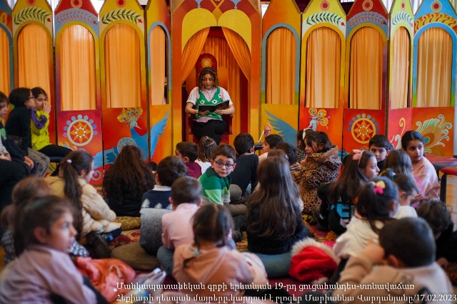 Խնկո Ապոր անվան ազգային մանկական գրադարանում կիրականացվի շուրջ 200 կրթամշակութային ծրագիր