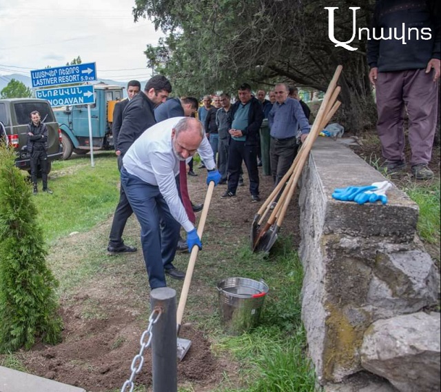 Վարչապետն Իջևանում մասնակցել է ծառատունկի