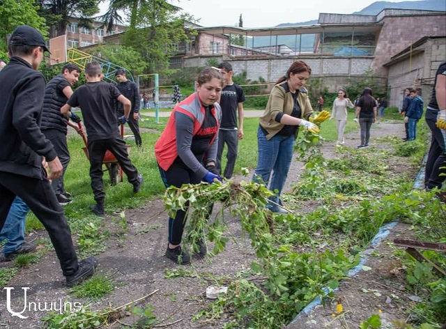 Տավուշի մարզի ողջ տարածքում անցկացվում է համապետական շաբաթօրյակ (ֆոտոշարք)