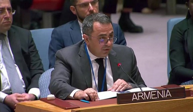 ՀՀ ԱԳ նախարարի տեղակալը ելույթ է ունեցել ՄԱԿ Անվտանգության խորհրդի բաց քննարկմանը