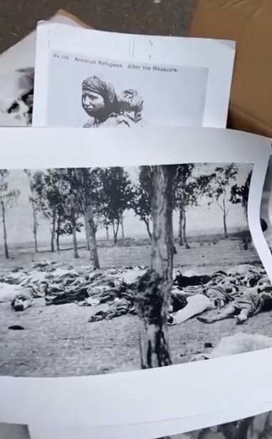 Տեսանյութում երևացող արկղերում առկա թղթերը Հայոց ցեղասպանության թանգարան-ինստիտուտի աշխատանքային կրկնօրինակների սևագրերն են․ պարզաբանում ոչնչացվող լուսանկարների ու փաստաթղթերի վերաբերյալ