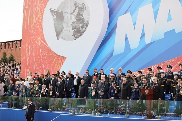 Փաշինյանը Մոսկվայում ներկա է գտնվել Հայրենական մեծ պատերազմում հաղթանակին նվիրված զորահանդեսին