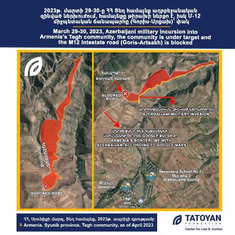 Արման Թաթոյան. Ադրբեջանական զինված թիրախի ներքո են համայնքը և Հայաստանի ճանապարհները