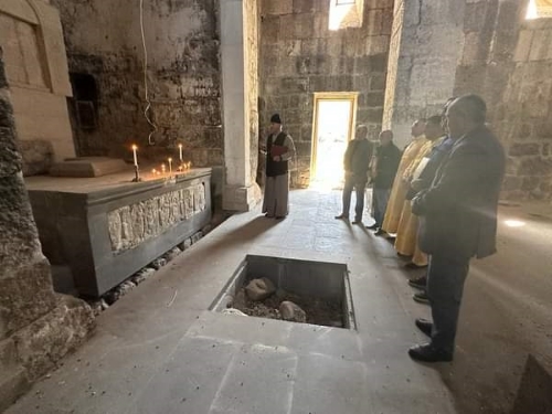 Ադրբեջանի «աղվանա-ուդիական» համայնքի ներկայացուցիչները պղծել և քանդել են Քաշաթաղի շրջանի Ծիծեռնավանք եկեղեցու եզակի շուրֆը
