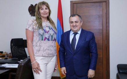 «Շատ ենք կարևորում հայազգի օլիմպիական չեմպիոնների անցած ուղին, հաջողությունները». Գիլոյանն ընդունել է Էլեն Բունիաթյանին