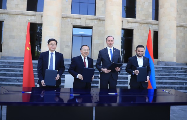 Հայաստանը և Չինաստանը Հանրային հեռուստաընկերության նոր հեռուստաստուդիայի կառուցման վերաբերյալ պայմանագիր են ստորագրել