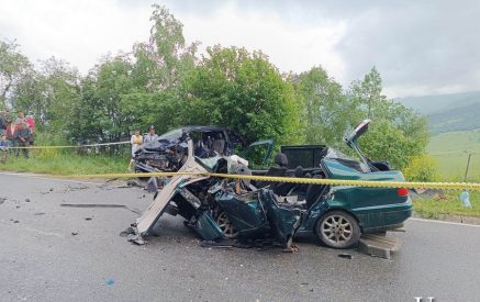 Լոռիում խոշոր ավտովթարից տուժածներից մեկը հիվանդանոցի ճանապարհին մահացել է (Ֆոտոշարք)