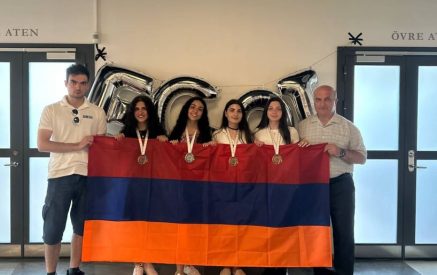 Ինֆորմատիկայի Եվրոպայի աղջիկների 3-րդ օլիմպիադայից ՀՀ բոլոր մասնակիցները վերադարձել են մեդալներով