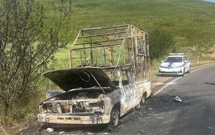 Այրվել է ավտոմեքենա․ տուժածներն Իրանի քաղաքացիներ են