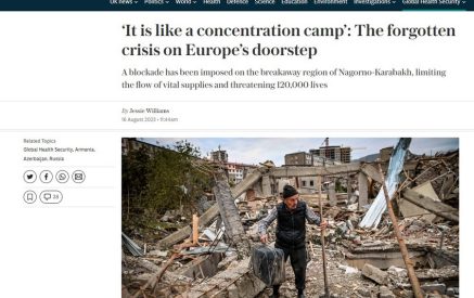 Կարծես համակենտրոնացման ճամբար լինի. մոռացված ճգնաժամ Եվրոպայի շեմին․ The Telegraph