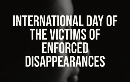 Արդեն 12 տարի է՝ օգոստոսի 30-ը աշխարհում նշվում է որպես բռնի անհետացման զոհերի միջազգային օր