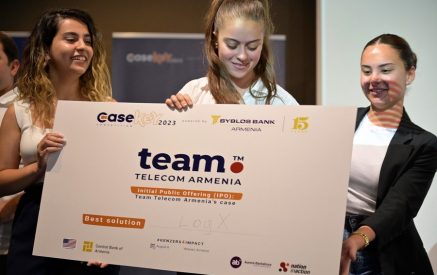 CaseKey մրցույթի հաղթողները դարձան Team Telecom Armenia-ի բաժնետերեր