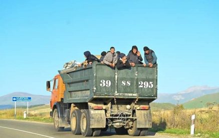 Ժամը 14:00-ի դրությամբ Լեռնային Ղարաբաղից 70,500 բռնի տեղահանված անձ է հատել Հայաստանի սահմանը
