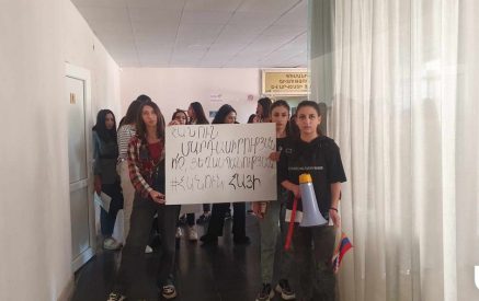 «Հանուն արդարության, ոչ ցեղասպանության». ՇՊՀ-ում ևս դասադուլին միացողներ կան