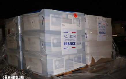 Բժշկական սարքավորումներ և դեղեր Ֆրանսիայից` Լեռնային Ղարաբաղից բռնի տեղահանված, ծանր վիրավորում ստացած մեր հայրենակիցների բուժման համար