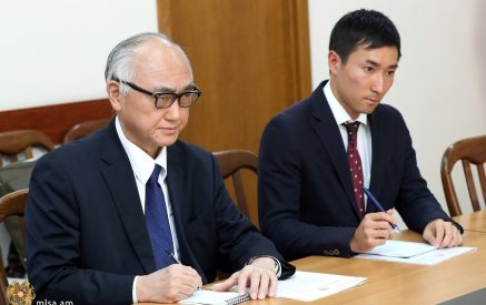 Ճապոնիան պատրաստակամ է աջակցել ԼՂ-ից բռնի տեղահանված անձանց սոցիալական խնդիրների հաղթահարման ուղղությամբ. դեսպան