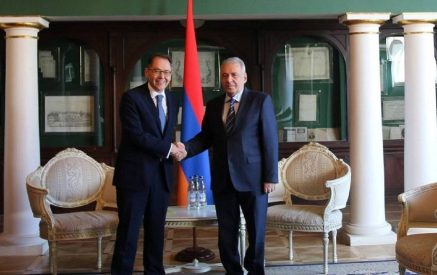 ՌԴ-ում ԵՄ դեսպանին Վաղարշակ Հարությունյանը ներկայացրեց Ադրբեջանի ագրեսիվ քաղաքականության արդյունքում տարածաշրջանում ստեղծված իրավիճակը
