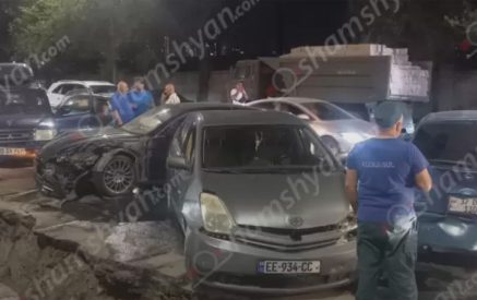 4 մեքենայով շղթայական ավտովթար Երևանում․ կան վիրավորներ. Shamshyan.com