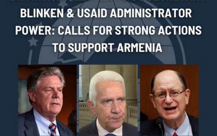 Կոնգրեսականները «կոնկրետ քայլեր» են ներկայացնում Հայաստանի տարածքային ամբողջականությունը պահպանելու համար և կարծիք են արտահայտում, որ «Միացյալ Նահանգները պետք է համարձակ քայլեր ձեռնարկեն