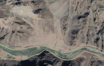 Google-ի քարտեզում Հայաստանի և Իրանի սահմանին ընկած ճանապարհը անվանափոխված է և կոչվում է «Զանգեզուրի միջանցք»