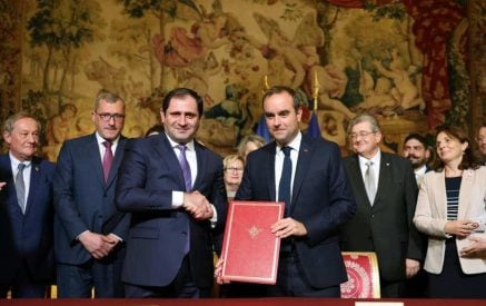 Ֆրանսիայի զինված ուժերի նախարարությունում տեղի է ունեցել Հայաստանի հետ համագործակցության մասին փաստաթղթերի ստորագրում