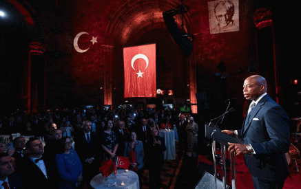 Նյու Յորքի քաղաքապետն ութ տարվա ընթացքում մասնակցել է Թուրքիային առնչվող 80 միջոցառման