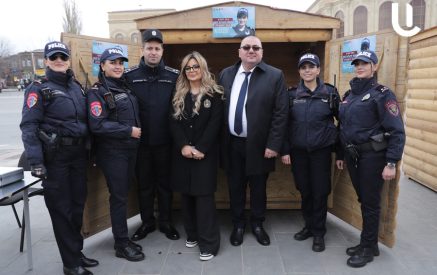 Փնտրվում են կին պարեկներ․ ոստիկանական միջոցառում Գյումրիում՝ նախարար Վահե Ղազարյանի մասնակցությամբ