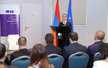 Կոռուպցիայի դեմ պայքարի շրջանակում արդարադատության նախարարությունը Ազդարարման համակարգի իրականացմանն ուղղված իրազեկման արշավ է մեկնարկել