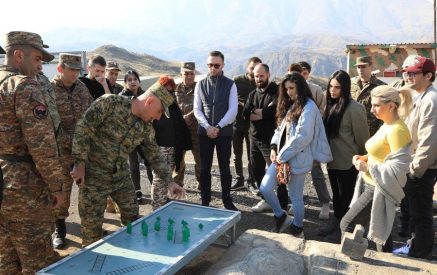 Լրագրողներն այցելել են Հայաստանի Հանրապետության հարավարևմտյան սահմանագոտի