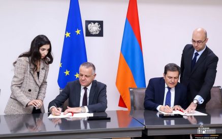 Ստորագրվել է «ՀՀ և ԵՄ միջև Հայաստանում ԵՄ առաքելության կարգավիճակի վերաբերյալ» համաձայնագիրը