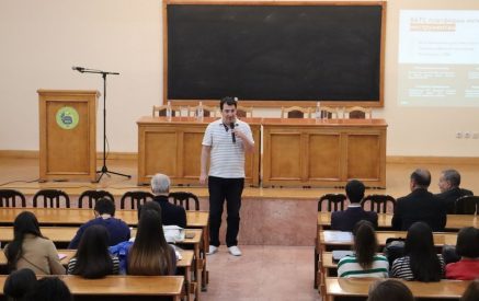 Վիվա-ՄՏՍ-ի գլխավոր տնօրեն Արմեն Ավետիսյանը ԵՊՀ-ում հանդես եկավ դասախոսությամբ