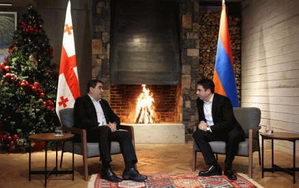 Հայ-վրացական հարաբերությունների բարձր մակարդակը Հարավային Կովկասում անվտանգության ապահովման կարեւոր գործոններից է. Ալեն Սիմոնյանը` Վրաստանի խորհրդարանի նախագահին