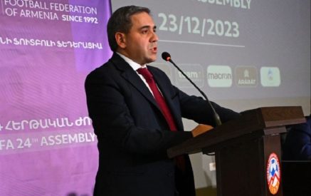 Արմեն Մելիքբեկյանը վերընտրվել է ՀՖՖ նախագահի պատշոնում