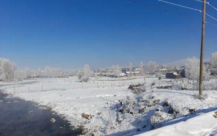 Աշոցքի տարածաշրջանում թույլ ձյուն է տեղում