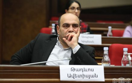 Եթե ասում են, որ ստվերը կրճատվում է, ապա տնտեսական ակտիվության 14,3 % աճի պարագայում ինչպե՞ս են բացատրում հարկային մուտքերի 8 տոկոս թերակատարումը. Թադևոս Ավետիսյան