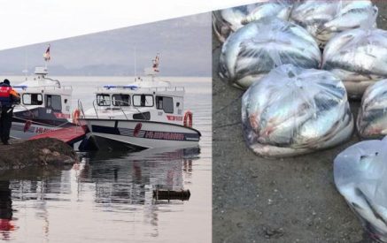 Շուրջ 250 սիգ. ջրային պարեկները ապօրինի ձկնորսության դեպքեր են բացահայտել