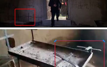 Պղծել և քանդել են Արցախի Քաշաթաղի շրջանի Ծիծեռնավանքի հայկական եկեղեցու եզակի շուրֆը