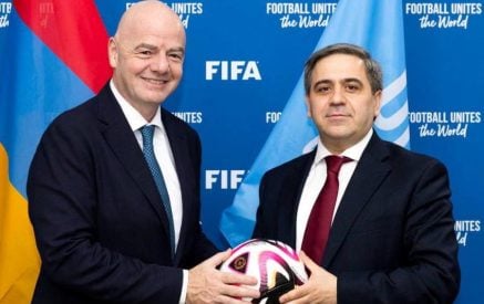 Ջիաննի Ինֆանտինոն շնորհավորել է ՀՖՖ նախագահ Արմեն Մելիքբեկյանին