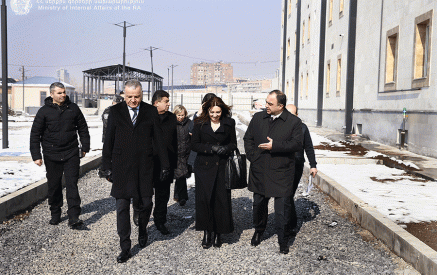 Վահե Ղազարյանն ու Վասիլիս Մարագոսն այցելել են ՊԾ և ՕԿԿ վարչական համալիրի շինհրապարակ