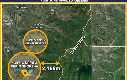 Այսօրվա կրակոցներն ուղիղ գծով 2,16 կմ Հայաստանի խորք ներխուժած վայրից է. Արման Թաթոյան