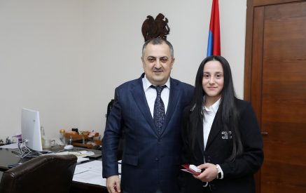 «Ձեր հաղթանակները երկրի համար շատ կարևոր են». Գիլոյանը մարզական կոչումներ է հանձնել մարզաշխարհի մի շարք ներկայացուցիչների