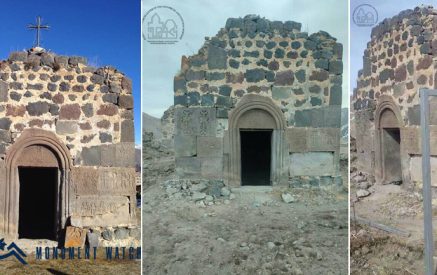 Քարվաճառի շրջանի Ծար գյուղի Սուրբ Սարգիս և Սուրբ Գրիգոր եկեղեցիները՝ ադրբեջանական վանդալիզմի զոհ