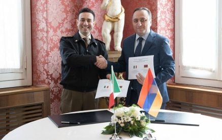 Ստորագրվել է Հայաստան-Իտալիա ռազմական համագործակցության ծրագիր, ձեռք են բերվել պայմանավորվածություններ