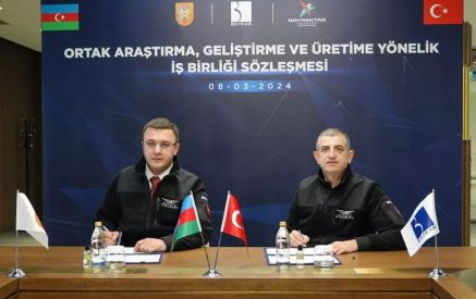Ադրբեջանի ՊՆ-ն և թուրքական Baykar-ը համագործակցության համաձայնագիր են ստորագրել