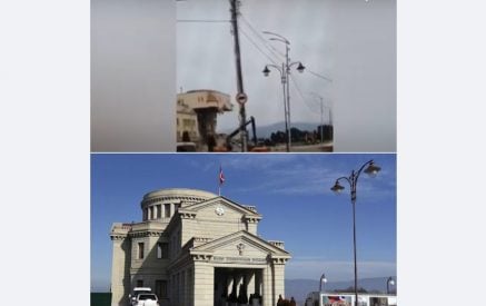 Ադրբեջանցի վանդալները քանդել են նաև Արցախի Ազատամարտիկների միության շենքը