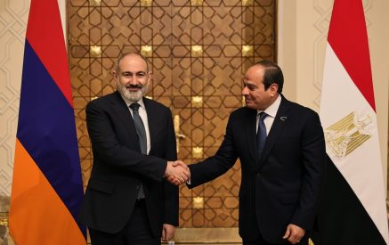Հայաստանի և Եգիպտոսի միջև ստորագրվել են փաստաթղթեր. կայացել է Փաշինյանի և Աբդել Ֆաթթահ աս-Սիսիի հանդիպումը