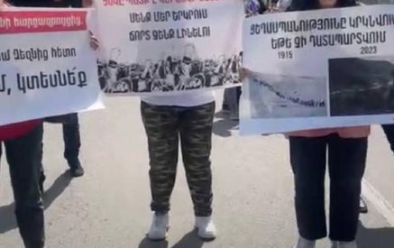 Քաղաքացիները փակել են Երևան-Թբիլիսի ճանապարհը