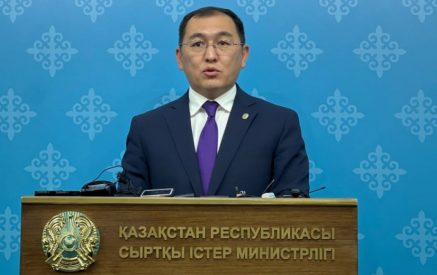 Ղազախստանը միայն հարթակ է տրամադրում բանակցությունների համար, միջնորդության մասին խոսք չկա. Այբեկ Սմադիարով